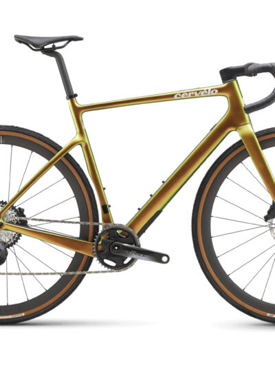 Cervélo Áspero-5 Sram Force XPLR eTap AXS 12V 700 mm Or Vert 2023