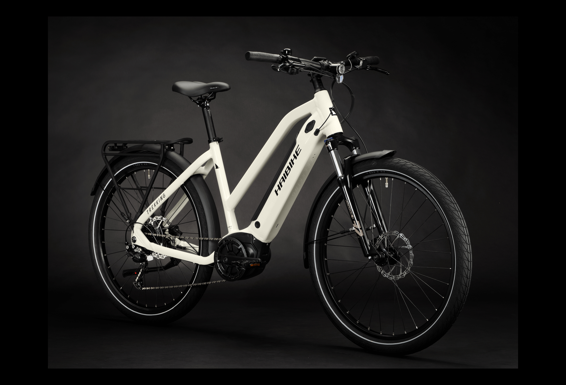 Haibike Trekking 3 Mid Shimano Alivio 9V 500Wh 27.5'' Gris Clair 2023 – Image 3