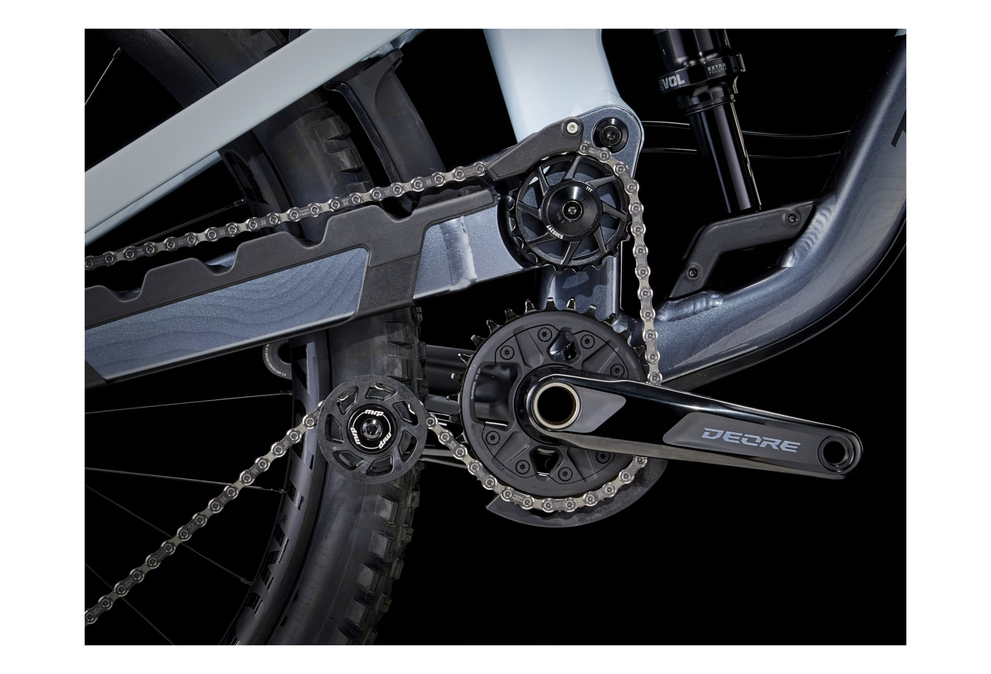 Trek Slash 8 Shimano XT 12V 29/27.5'' Gris Perle Gén 6. – Image 5