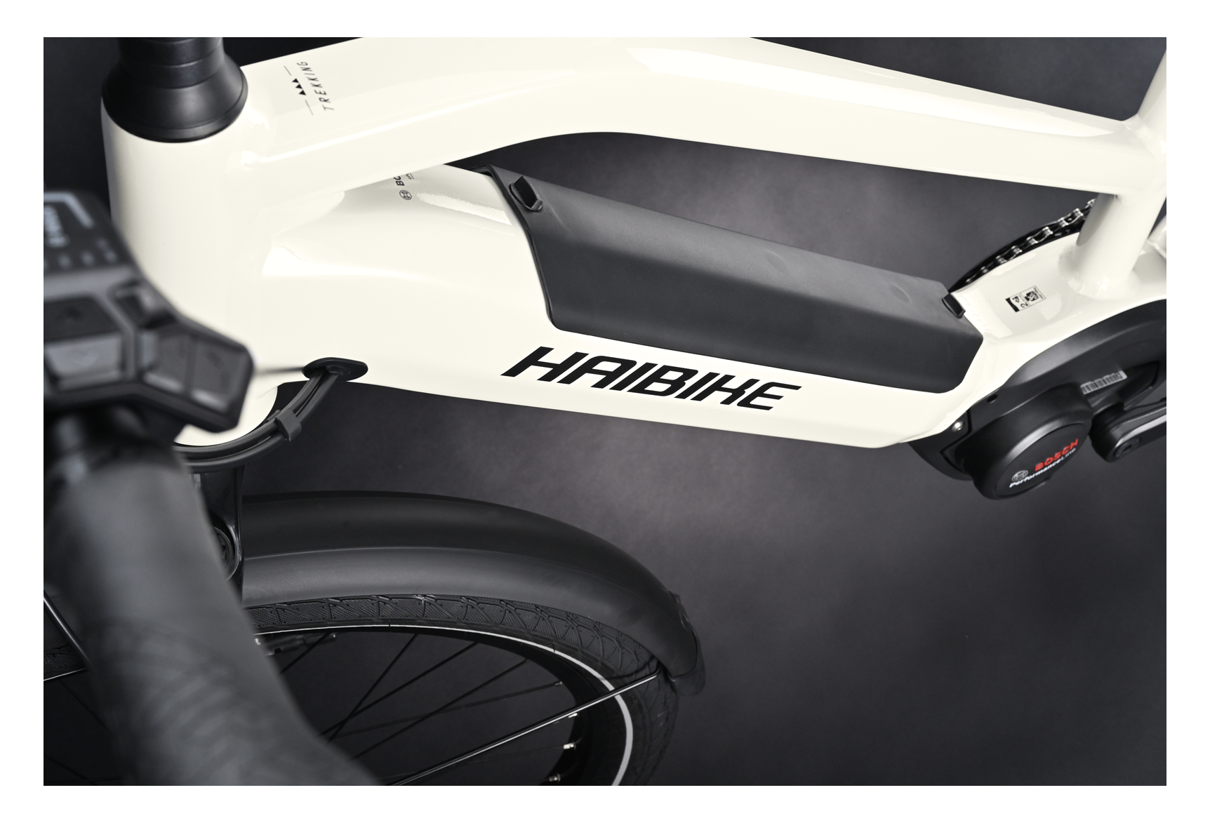 Haibike Trekking 3 Mid Shimano Alivio 9V 500Wh 27.5'' Gris Clair 2023 – Image 6