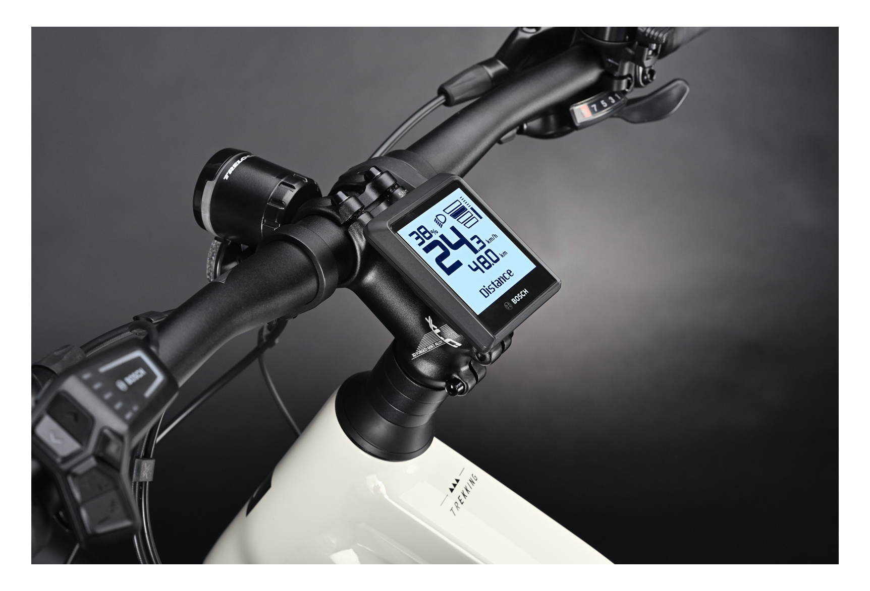 Haibike Trekking 3 Mid Shimano Alivio 9V 500Wh 27.5'' Gris Clair 2023 – Image 7