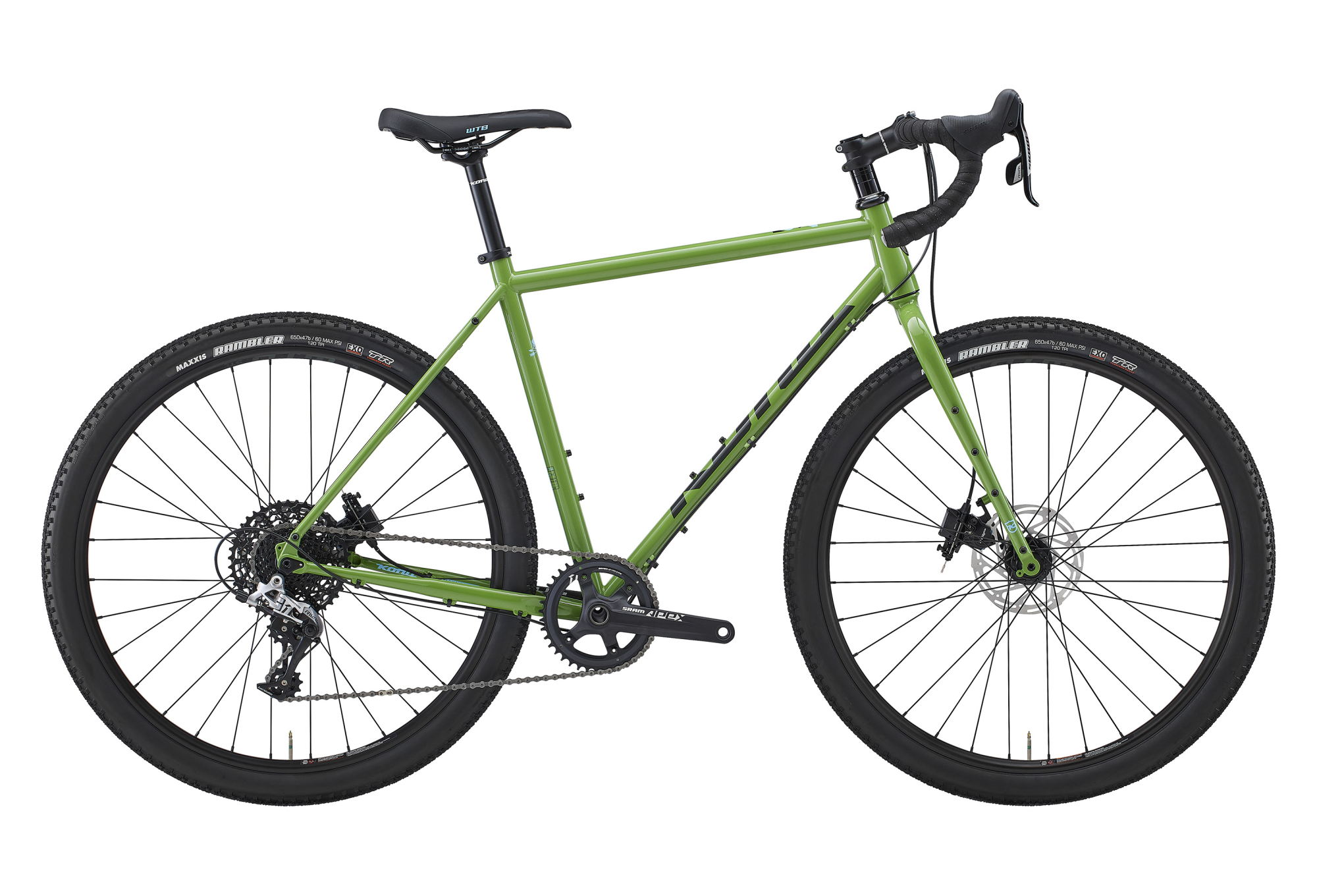 Kona Rove DL Acier Gloss Kiwi Vert 2023