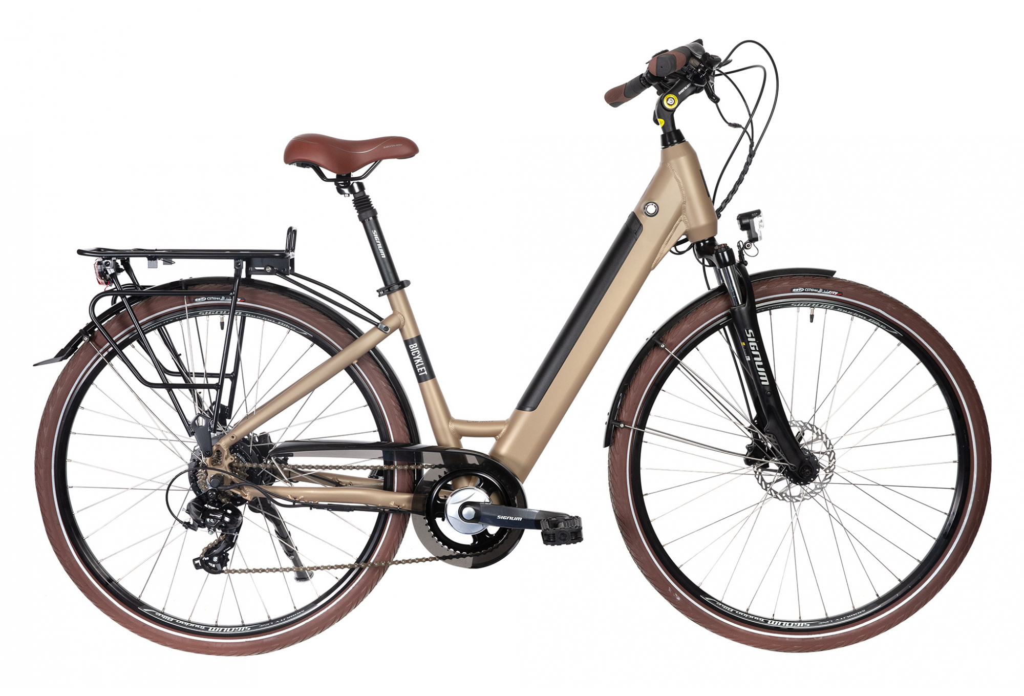 Bicyklet Carmen Marron Tan – Image 2