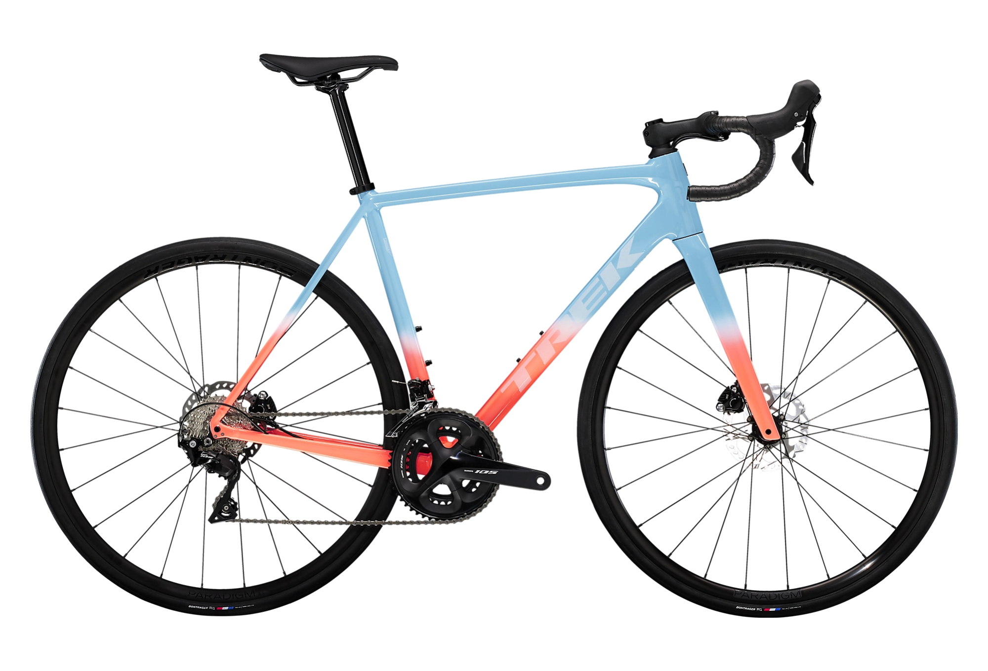 Trek Émonda ALR 5 Shimano 105 11V 700 mm Bleu / Corail 2023 – Image 2