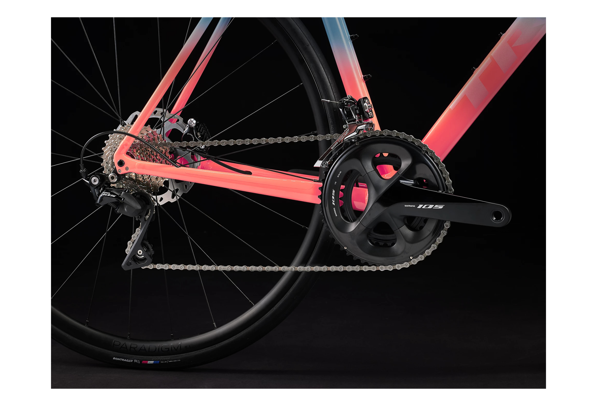 Trek Émonda ALR 5 Shimano 105 11V 700 mm Bleu / Corail 2023 – Image 11