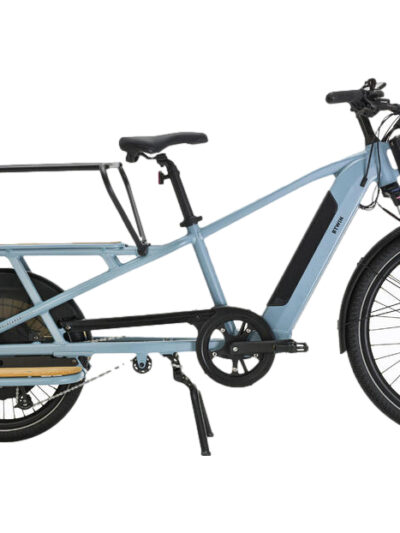 Btwin Elops R500E Microshift 8V 26/20'' 672 Wh Bleu 2022