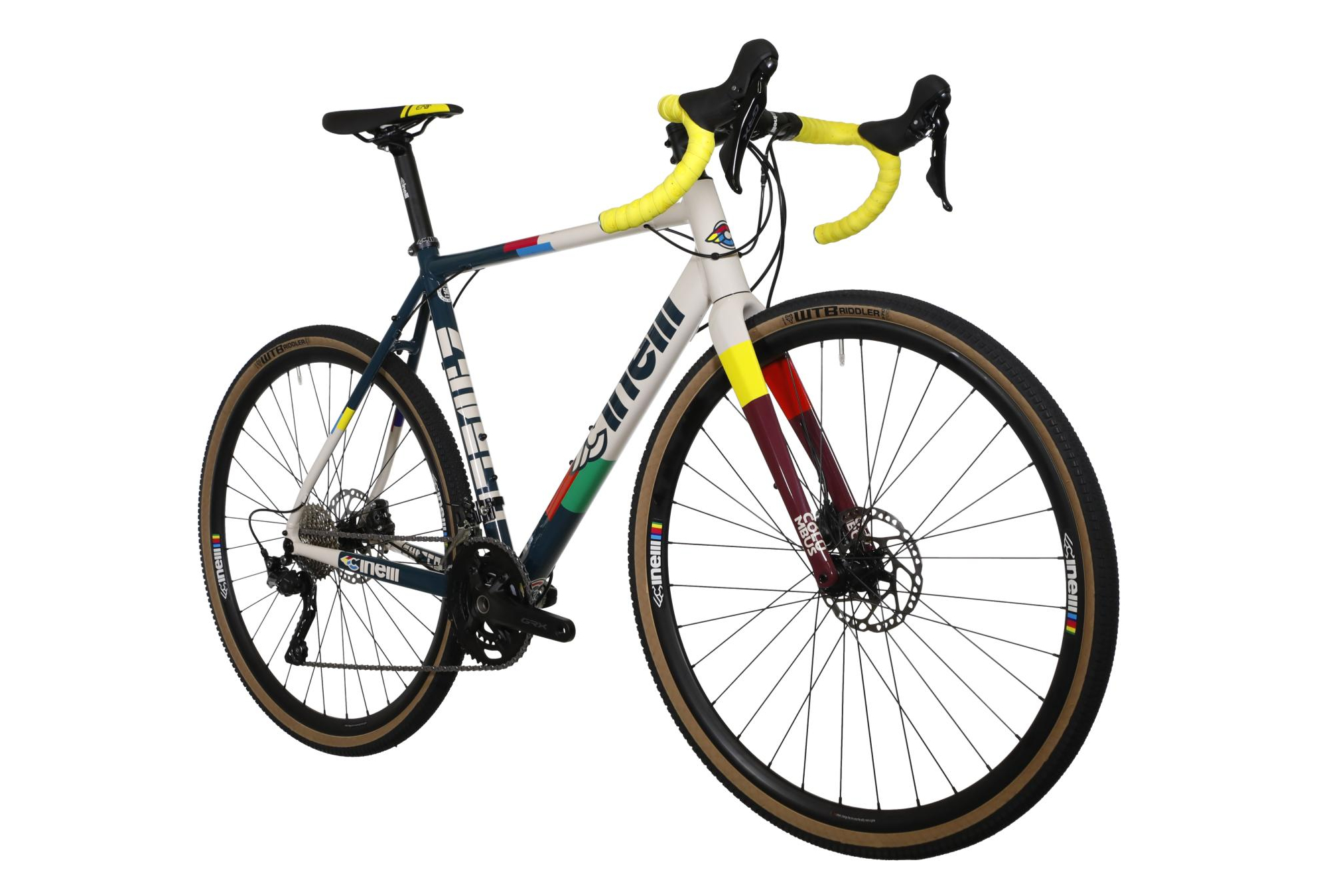 Cinelli Zydeco Shimano GRX 10V 700 mm Bleu/Beige – Image 3