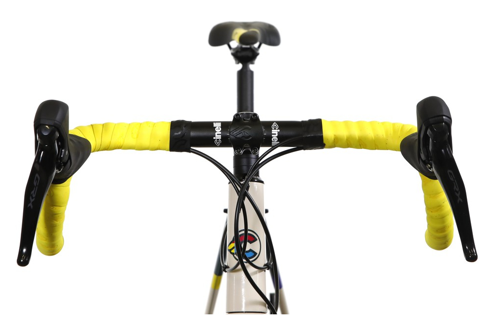 Cinelli Zydeco Shimano GRX 10V 700 mm Bleu/Beige – Image 4