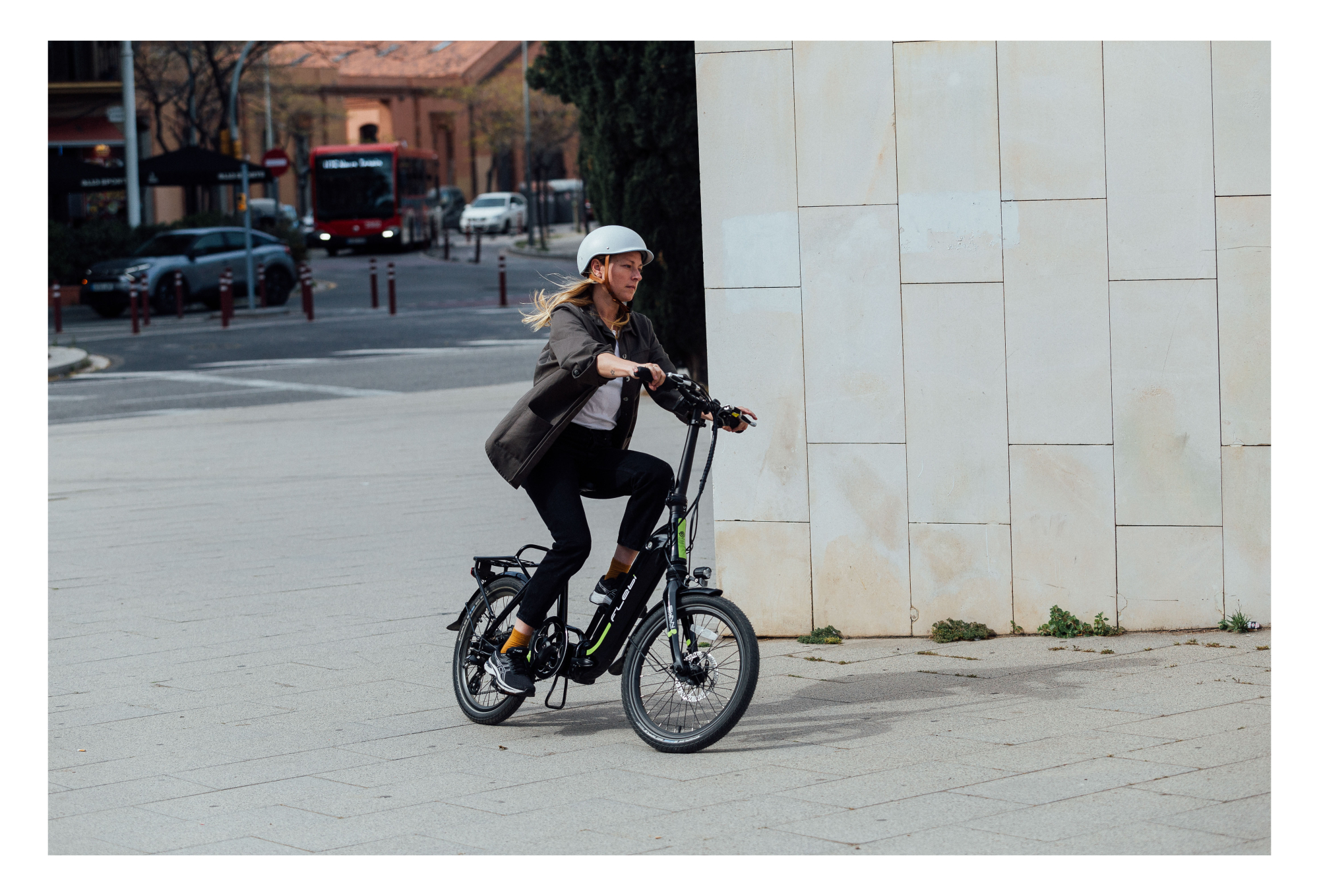 Vélo Electrique Pliant Swan 20 bleu ciel – Image 11