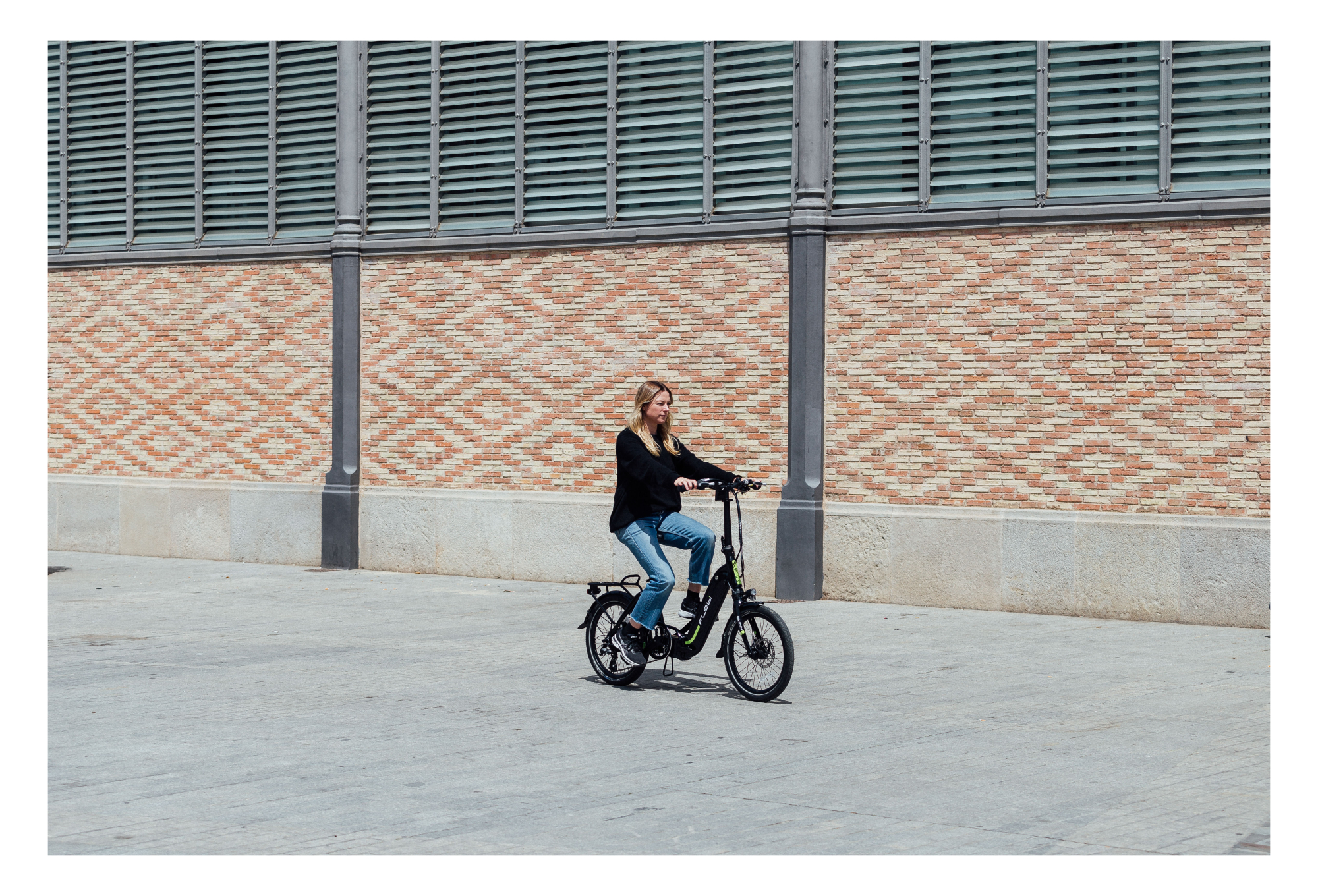 Vélo Electrique Pliant Swan 20 bleu ciel – Image 12