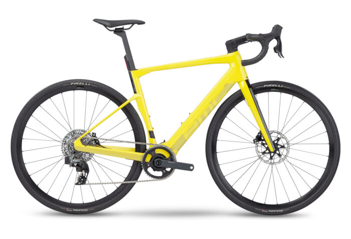 BMC Roadmachine 01 AMP X Two Jaune Lime 2023