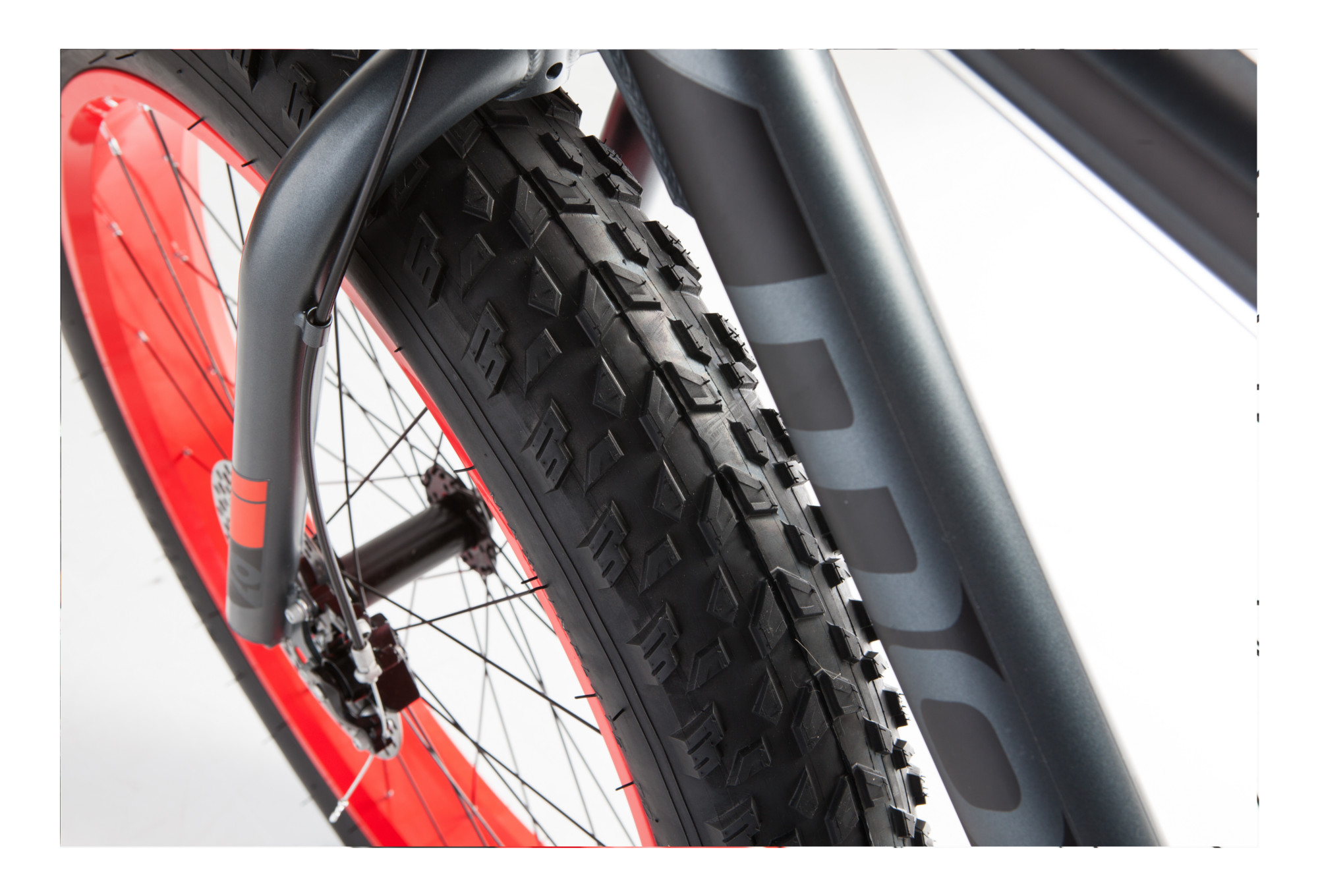 Fat Bike Moma Bikes Fat 26'' Shimano 21V Argent – Image 8