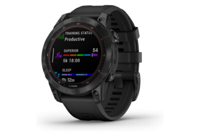 Garmin Fenix 7 Sapphire Solar Titane Noir
