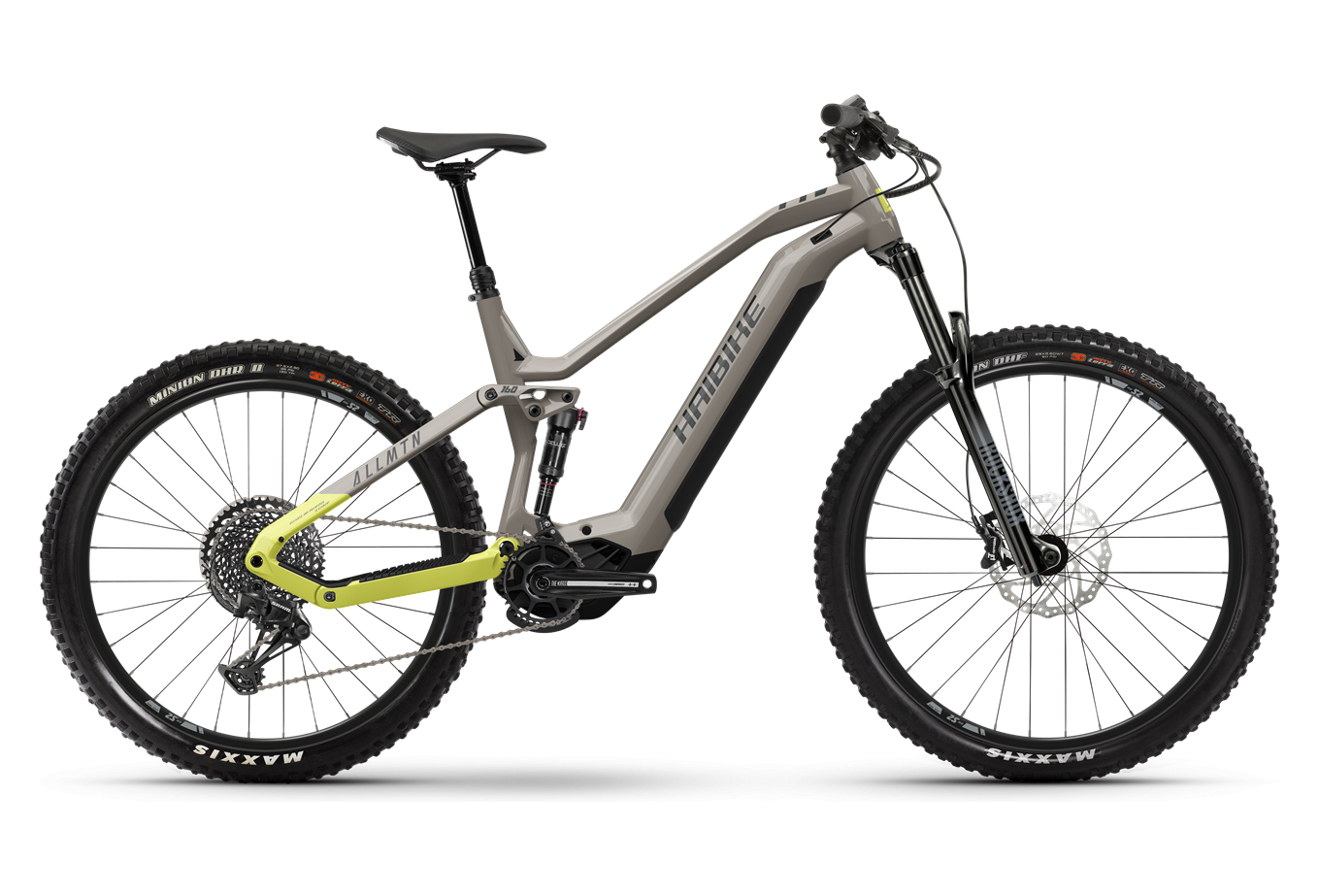 Haibike AllMtn 2 Sram SX Eagle 12V 720 Wh 29'' / 27.5'' Gris / Jaune 2023