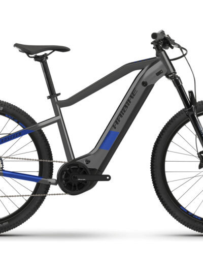 Haibike HardSeven 7 27.5'' 630Wh Gris Anthracite / Bleu 2022