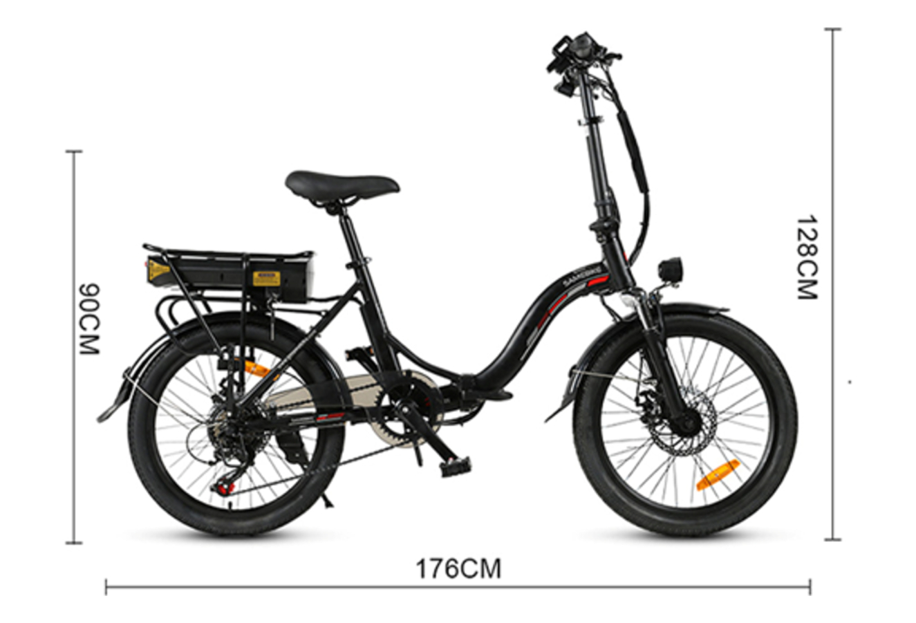 Samebike JG20 350W 36V 10Ah (360Wh) roue 20 – Image 4