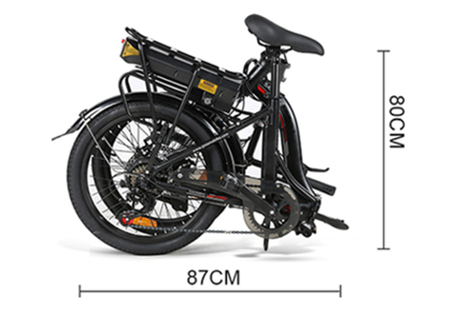 Samebike JG20 350W 36V 10Ah (360Wh) roue 20 – Image 5