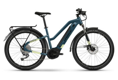 Haibike Trekking 5 Trapez i500Wh Bleu / Jaune Canary 2022