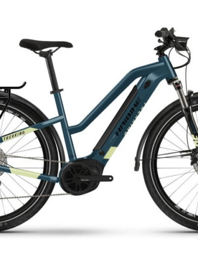 Haibike Trekking 5 Trapez i500Wh Bleu / Jaune Canary 2022