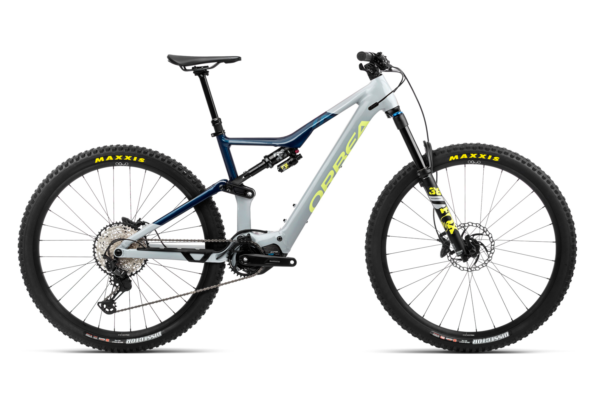 Orbea Rise H10 Gris Iceberg Bleu Moondust 2023