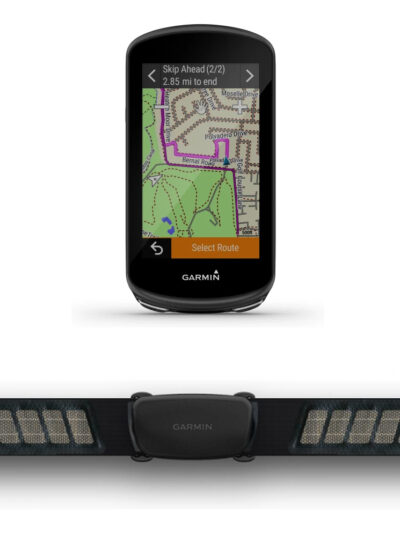 GPS Garmin Edge 1030 Plus + Ceinture Cardiofréquencemètre Garmin HRM-Dual
