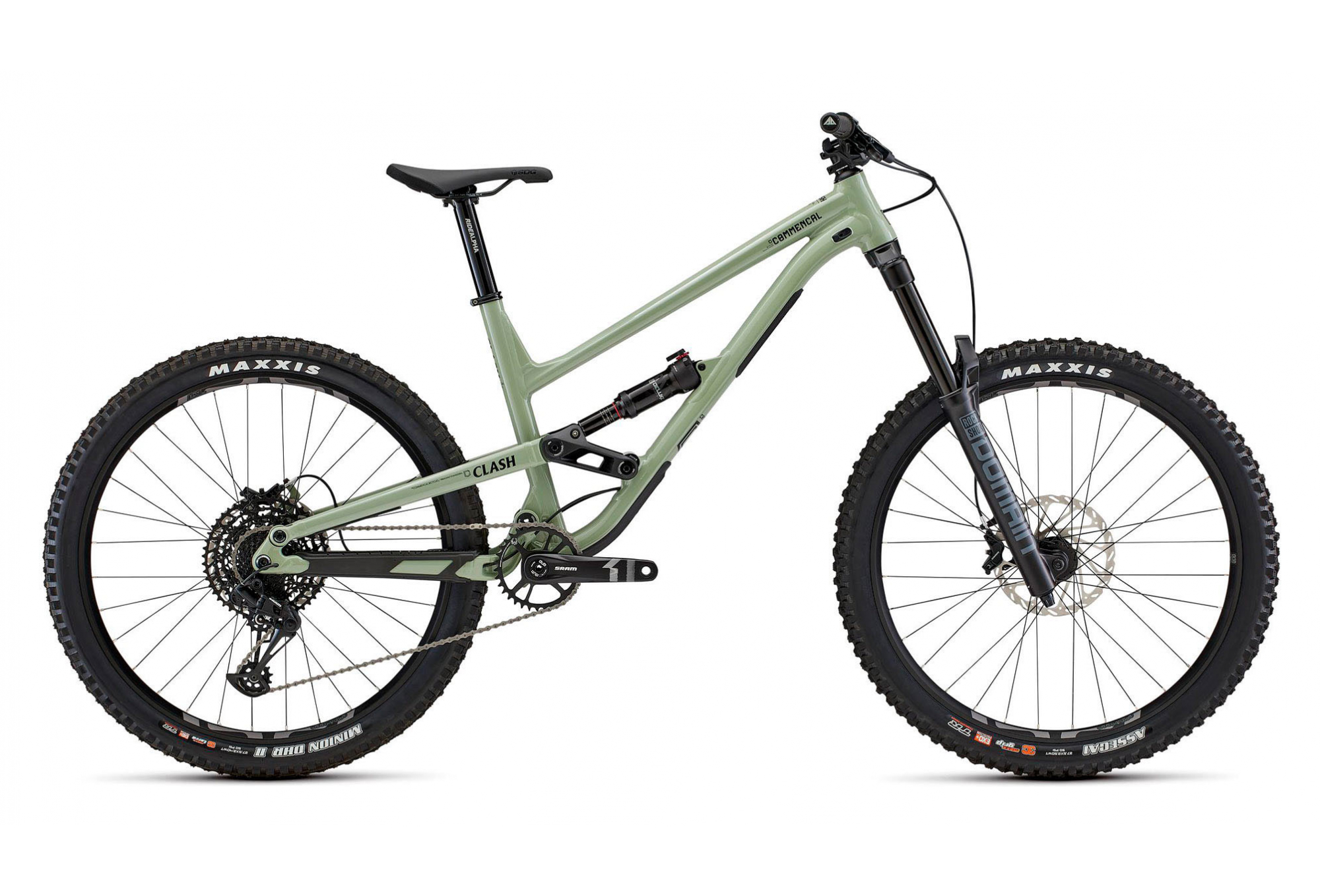 Commencal Clash Origin Sram SX Eagle 12V 27.5'' Vert – Image 2