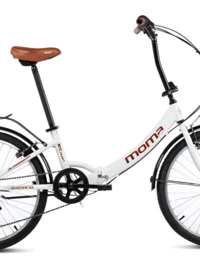 Moma Bikes Top Class 24 Shimano 6V Blanc