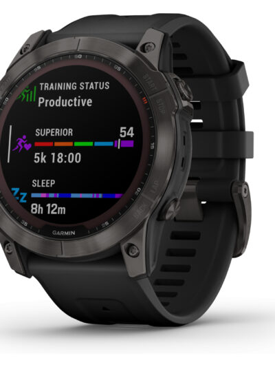 Garmin Fenix 7X Sapphire Solar Carbon Gray