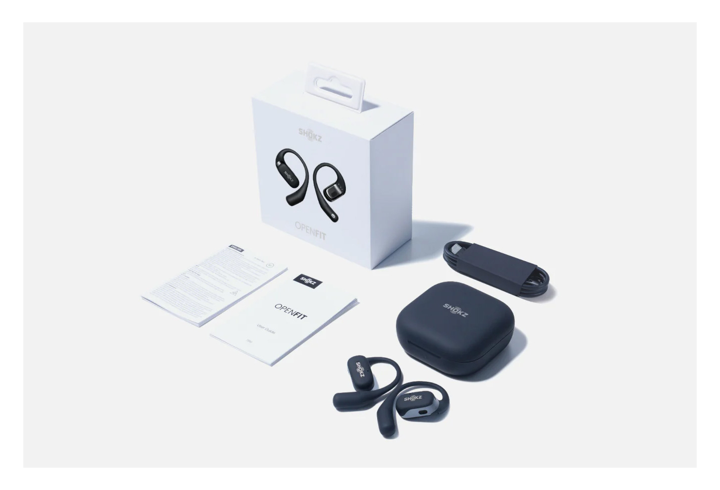 Écouteurs Bluetooth Shokz OpenFit Noir – Image 7