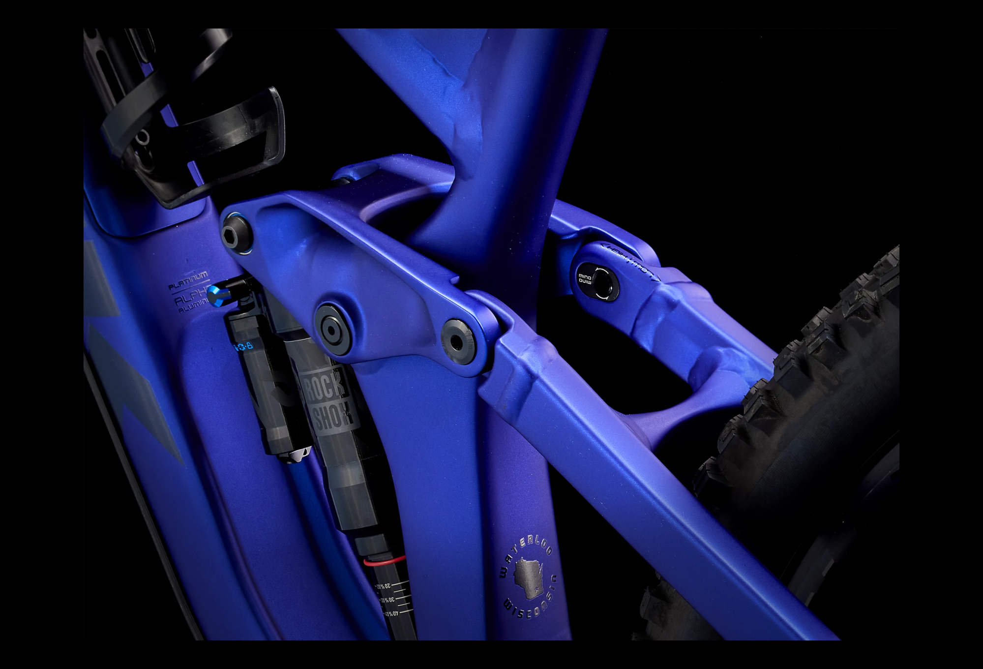 Trek Slash 8 Sram GX Eagle 12V 29'' Bleu Mat 2023 – Image 8