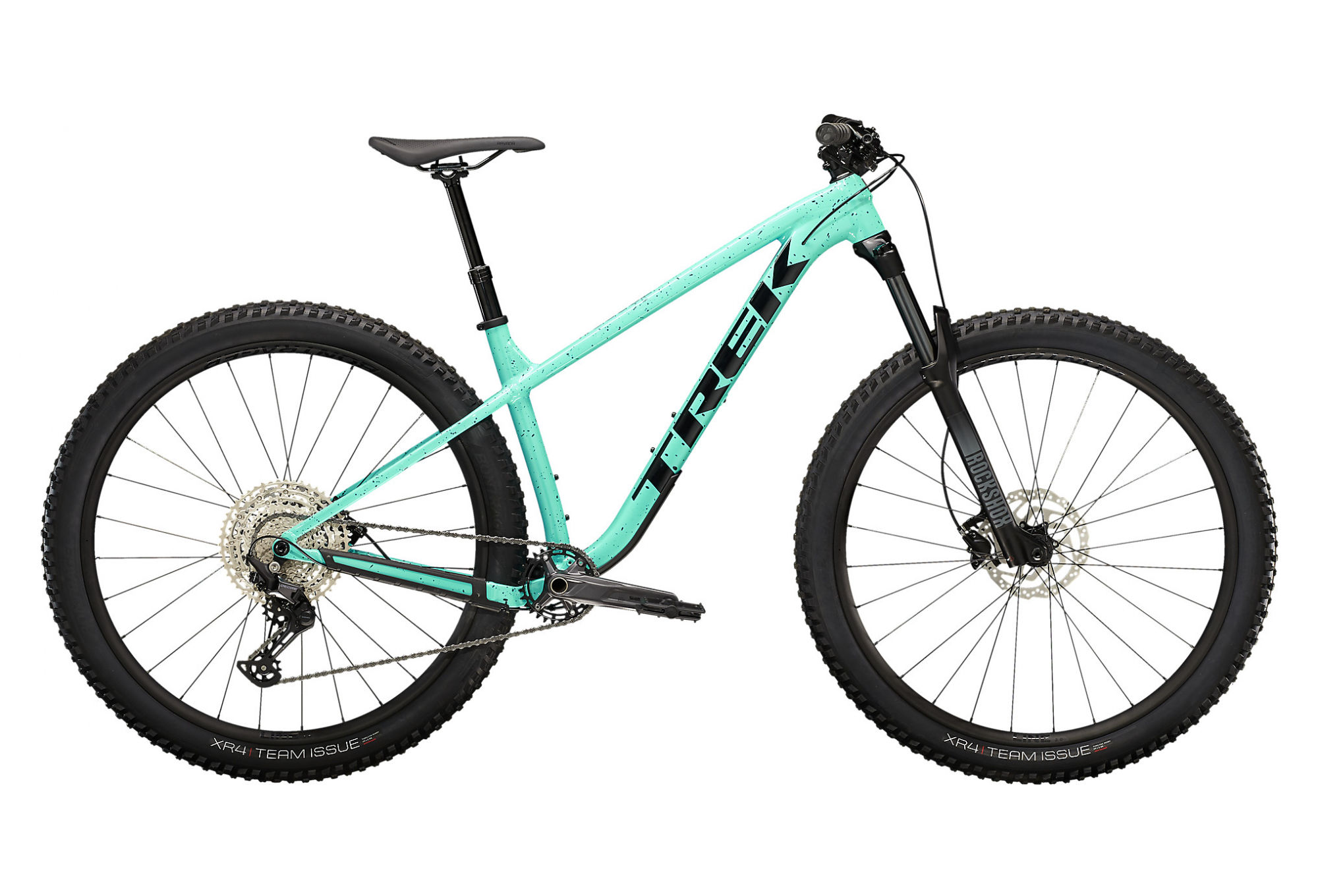 Trek Roscoe 7 Vert Miami / Noir 2023 – Image 2