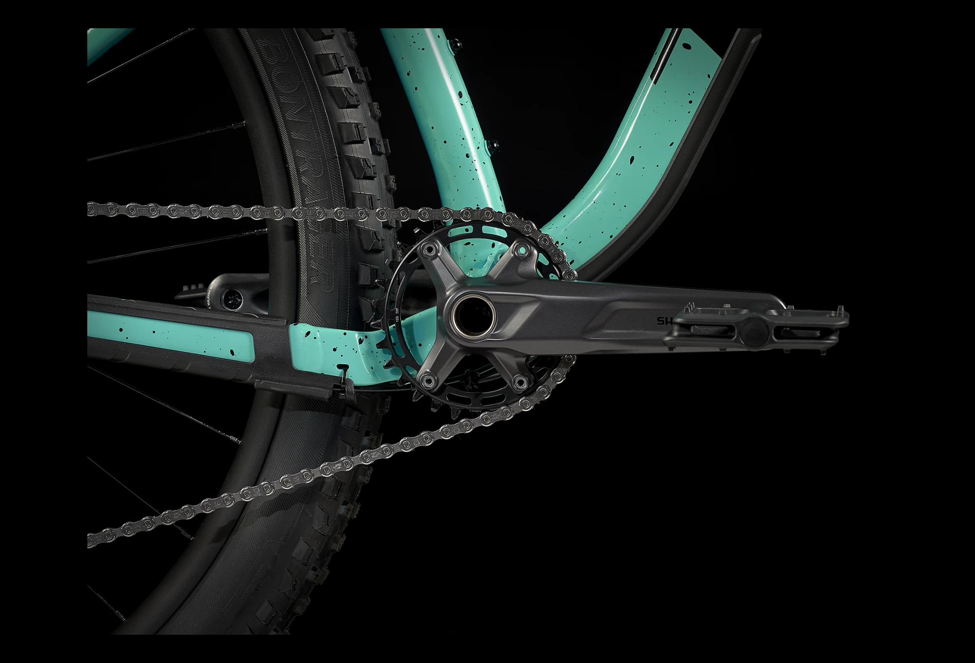 Trek Roscoe 7 Vert Miami / Noir 2023 – Image 5