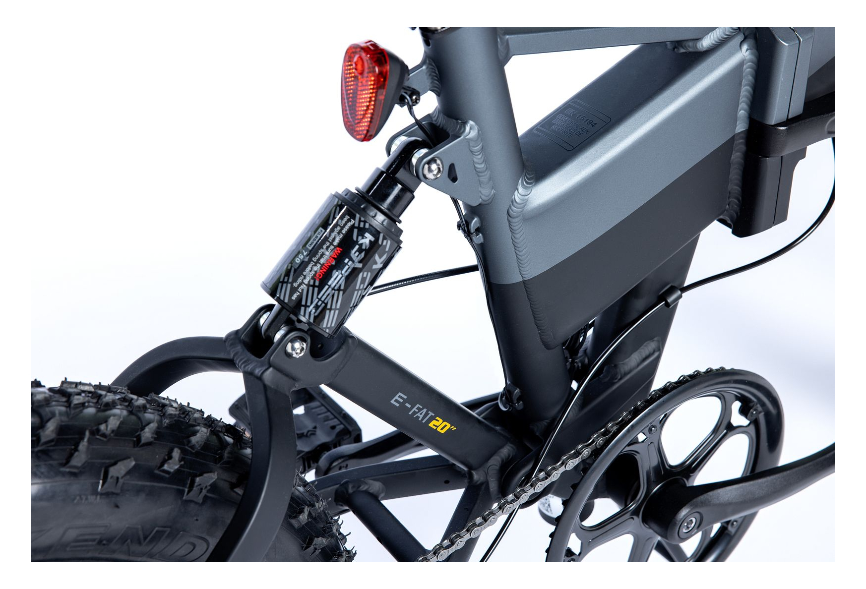 Moma BIKES pliant FAT PRO 20 Equipé Full SHIMANO – Image 4