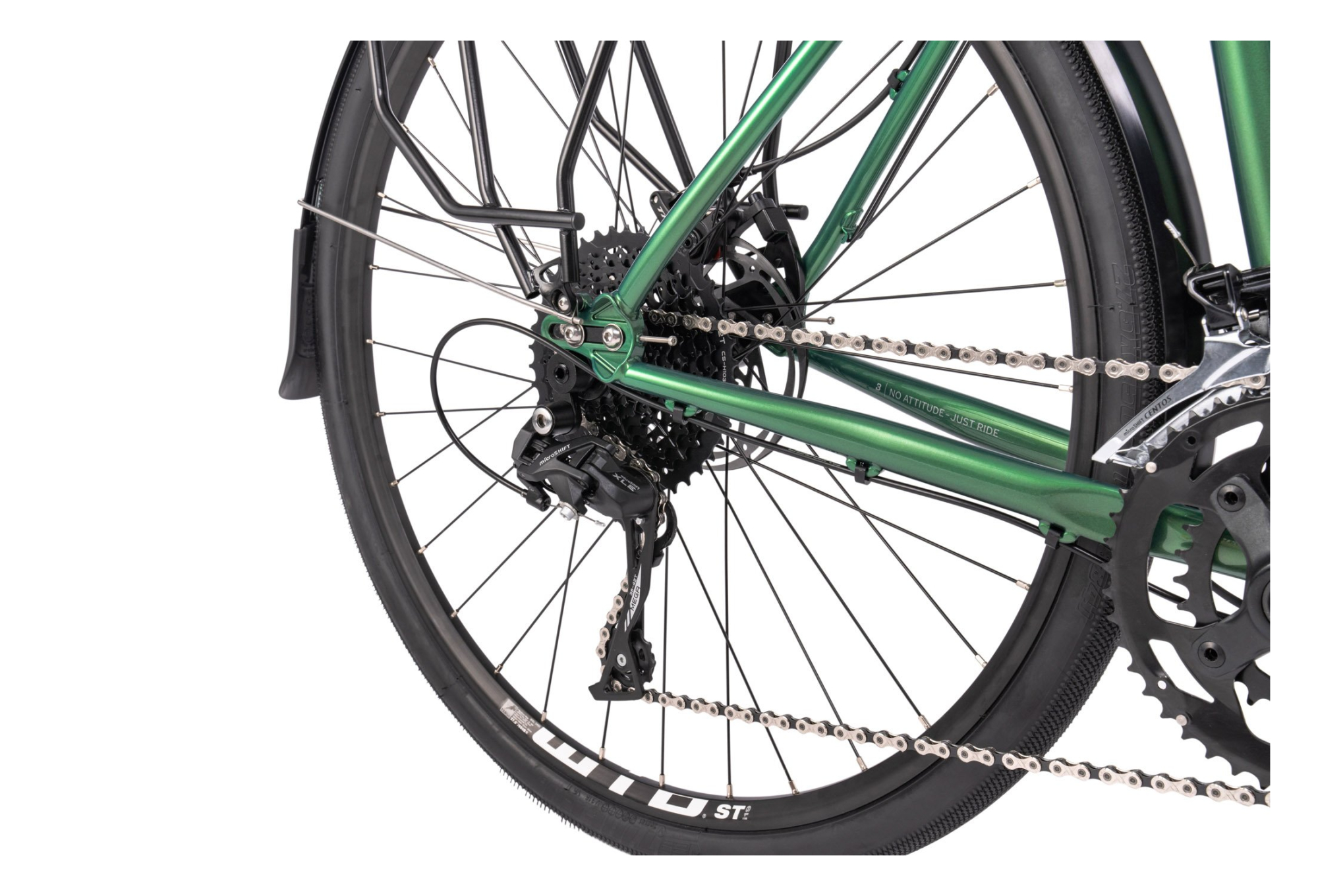 Bombtrack Arise Tour MicroShift Centos/XLE 10V 700c Vert – Image 7
