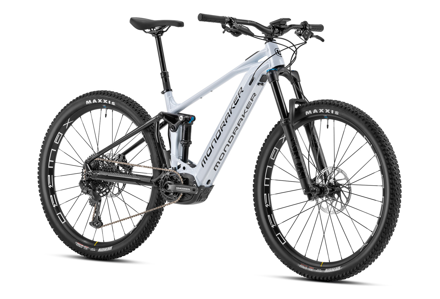 Mondraker Chaser R Sram GX/SX Eagle 12V 750 Wh 29'' Blanc 2023 – Image 2