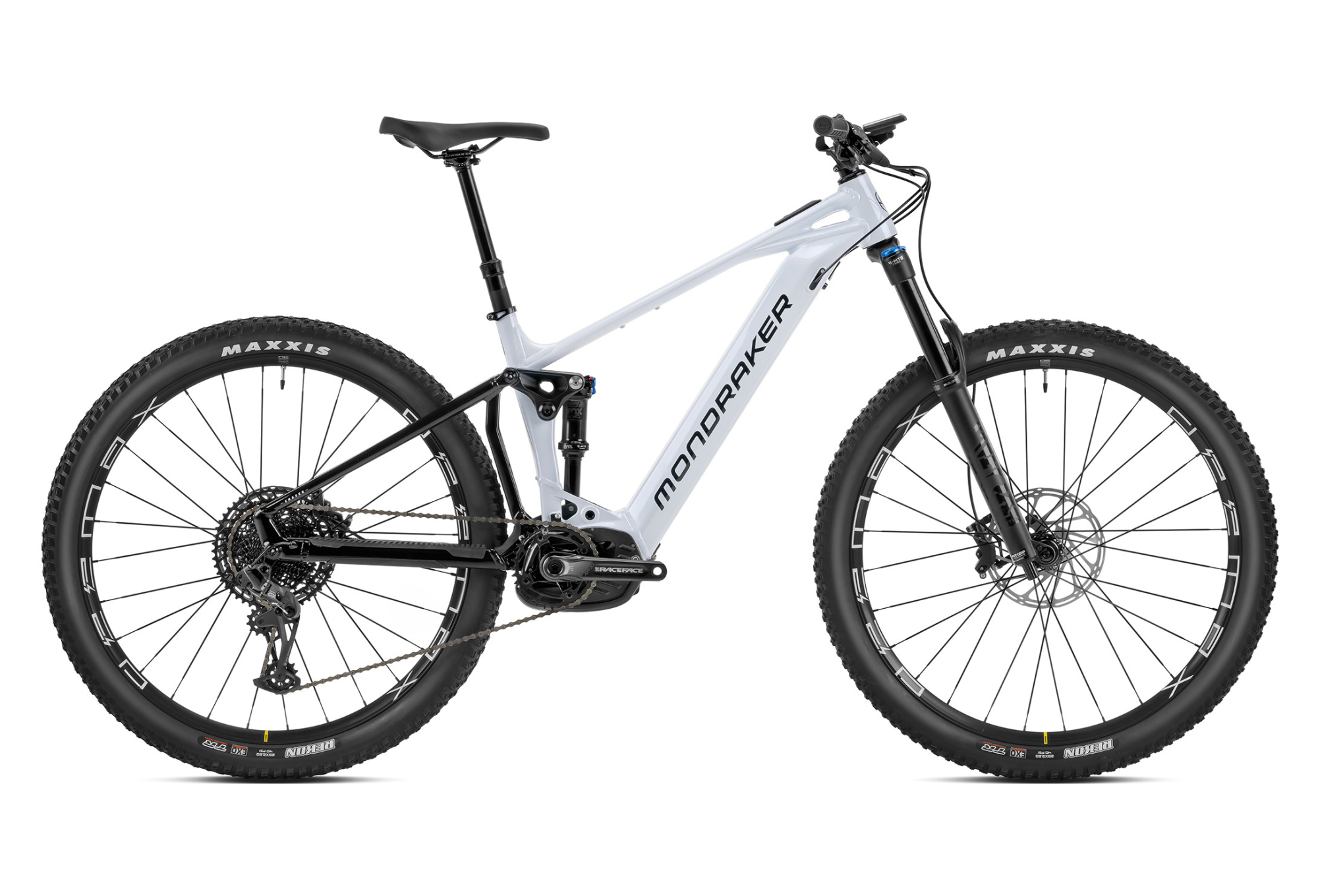 Mondraker Chaser R Sram GX/SX Eagle 12V 750 Wh 29'' Blanc 2023 – Image 3