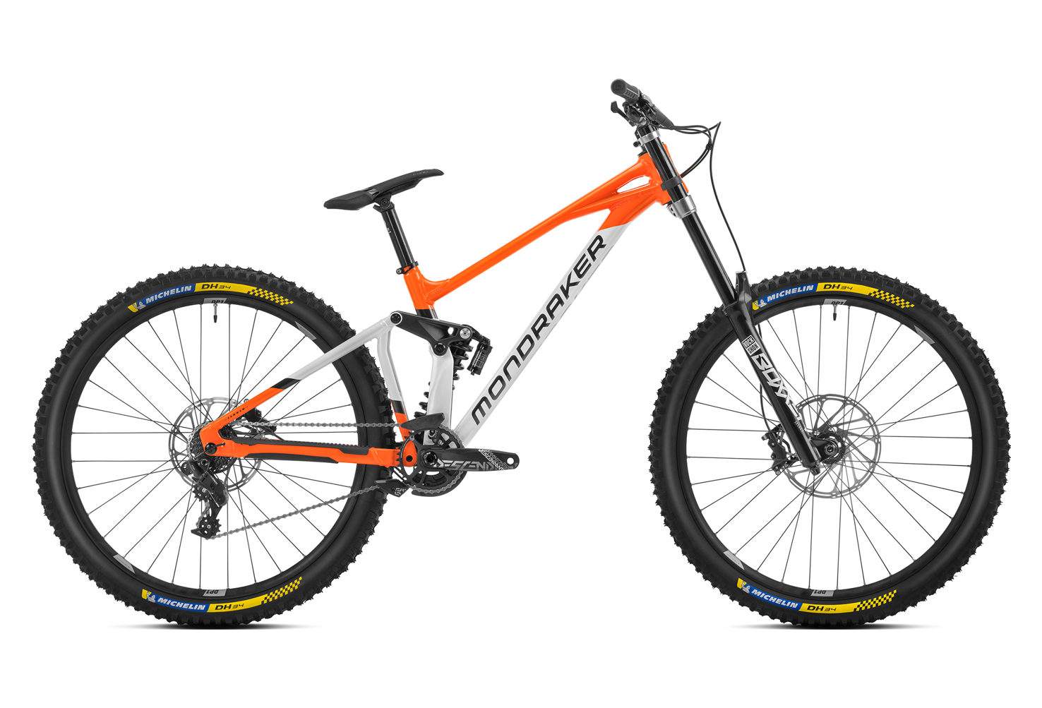Mondraker Summum Blanc/Orange 2023 – Image 2